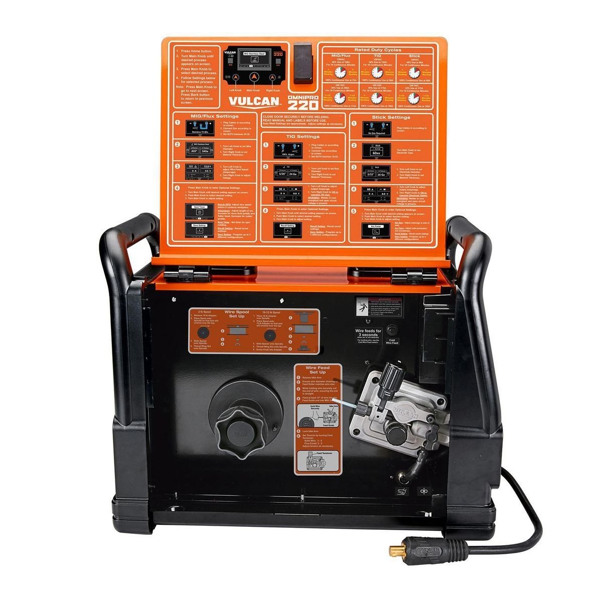 Soldadora Vulcan Multiproceso Omnipro 220 Entrad120/240 Volt