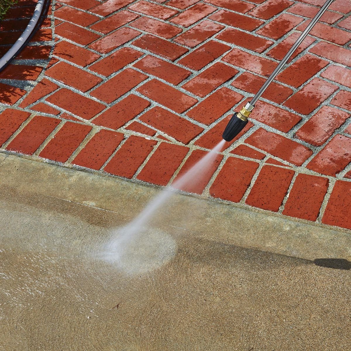 REVICOAR Lavadora A Presión De Doble Boquilla Turbo 4000 PSI, Puntas De Boquilla De Hidrolavadora Giratoria De 360° Con Conector Rápido De 1/4 Pulgadas, Boquilla Doble Turbo De 2.0 Orificios, Puntas