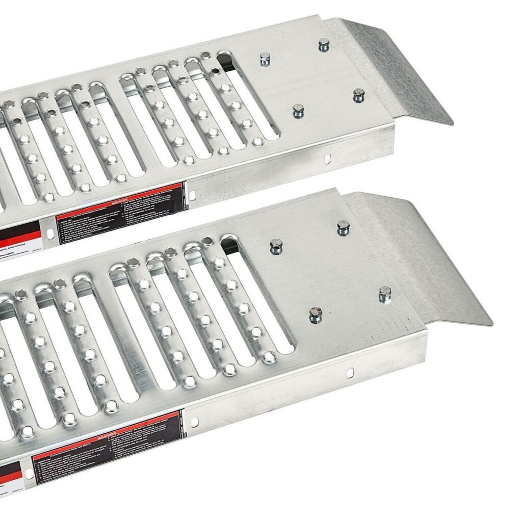 Hualmaster Loading Ramps Rampa De Carga De Acero, Capacidad 454 Kilos De 10 X 84 - Herramientas ...