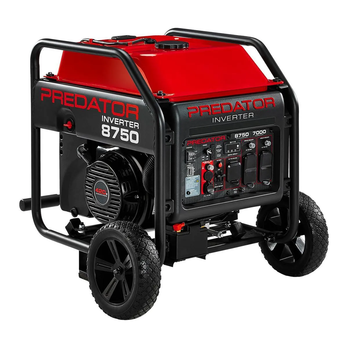 Generador Inverter PREDATOR 8750W 7000W 120/240V