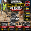 Compactadora de Suelo Industrial 7 HP